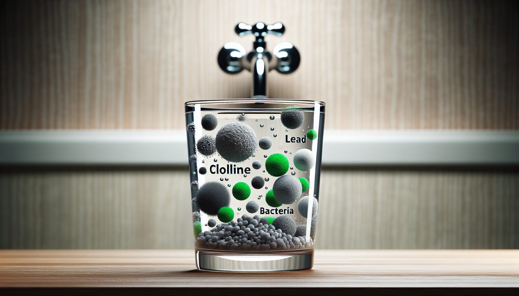 Harmful contaminants in tap water