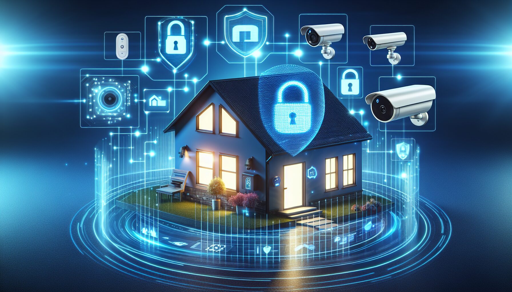 Integration with smart home devices for security solutions enhancement