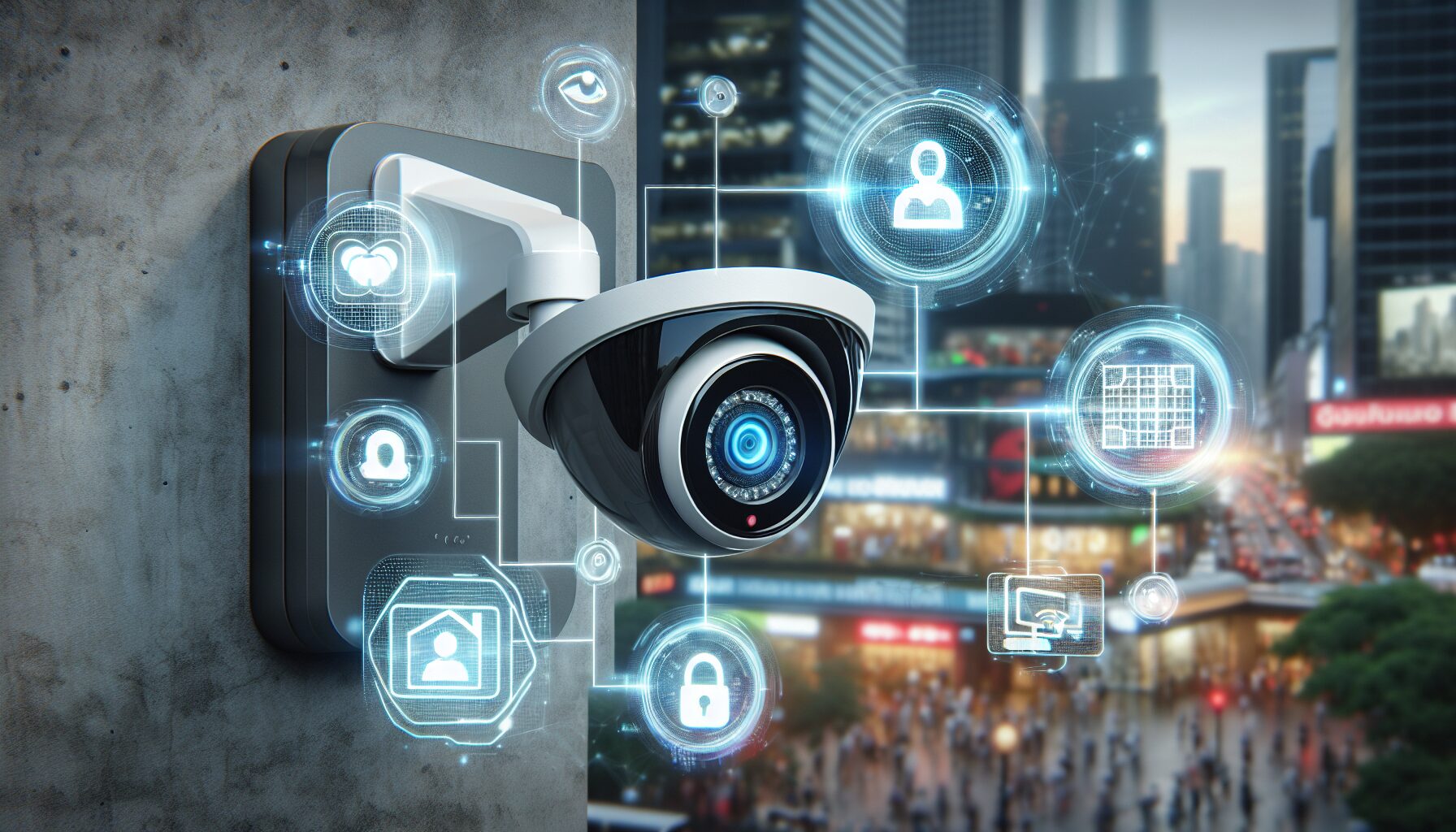 Smart features and integrations in modern CCTV security camera systems