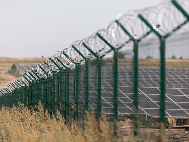 Security Solutions includes Electric fences for property protection